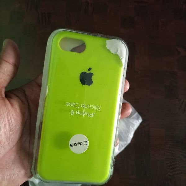 iphone 7/8/se neon gren mate cover 0