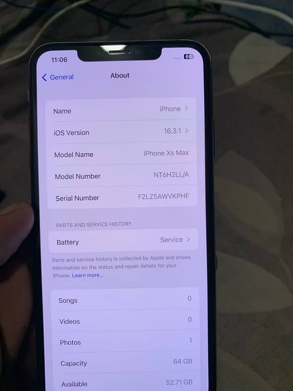 IPHONE XS MAX 64gb NON PTA 6