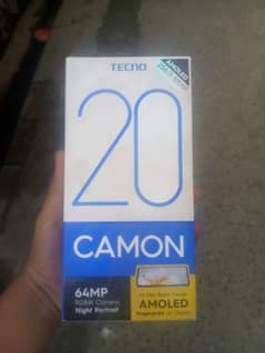 Tecno cammon 20 box available