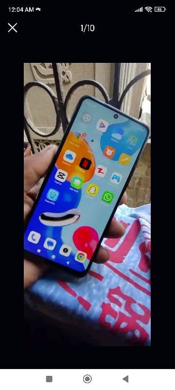 redmi note 11 6 GB 128 single SIM approved hai condition 10 by 8 0