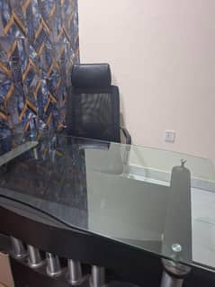 office table and chair