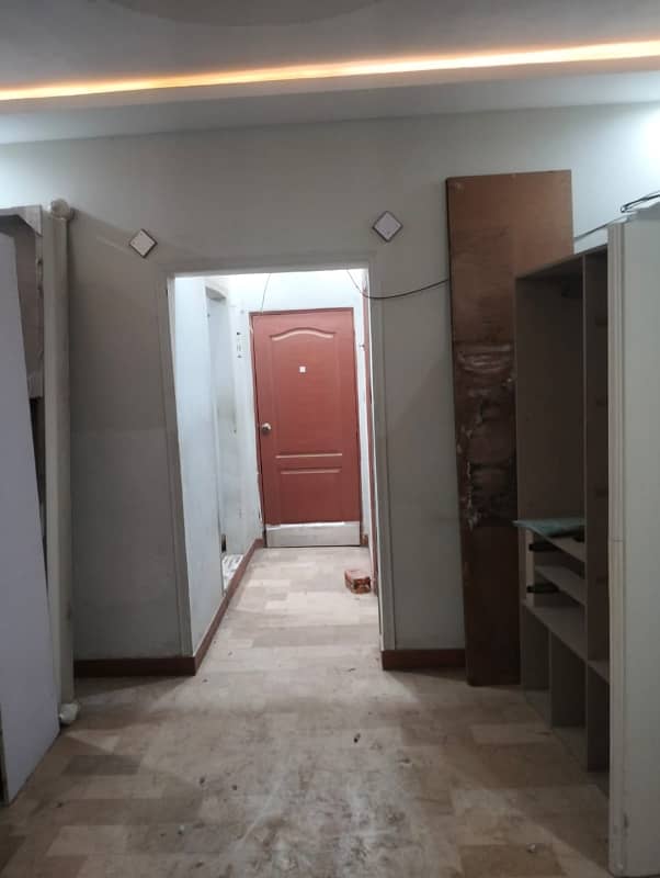 5 ROOMS FLAT FOR SALE IN SAIMA BLEASSING APARMENT NORTH KARACHI 12