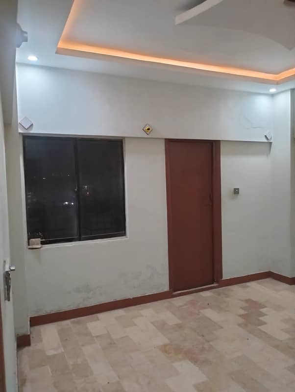 5 ROOMS FLAT FOR SALE IN SAIMA BLEASSING APARMENT NORTH KARACHI 13