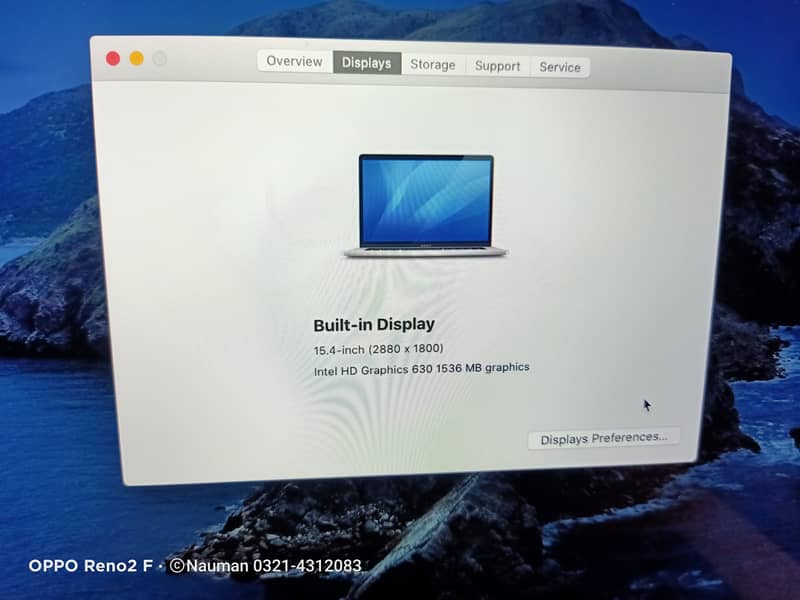 MacBook Pro2017, Core i7,15"Ratina Dsply, 16GB Ram,1TB SSD 6