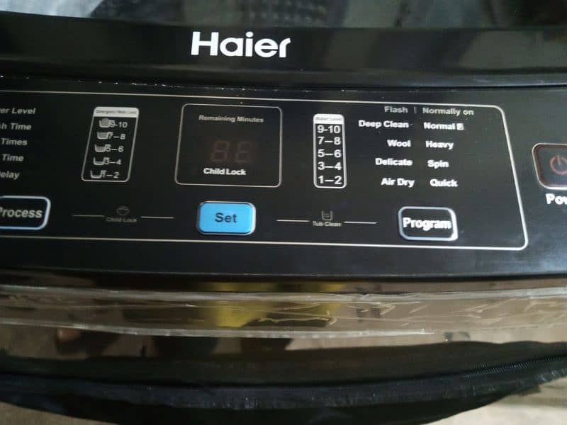 Automatic Haier washing machine 0