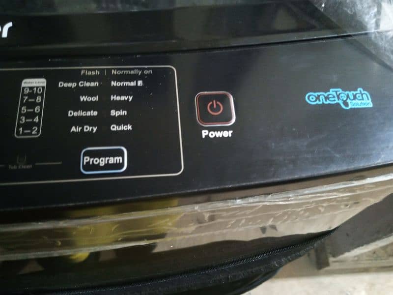 Automatic Haier washing machine 1