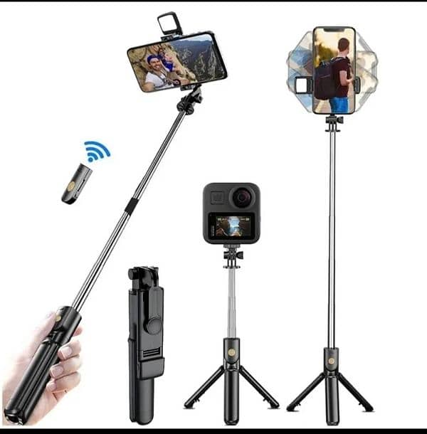 Foldable Selfie Stick With LED Light | With Home Delivery 8