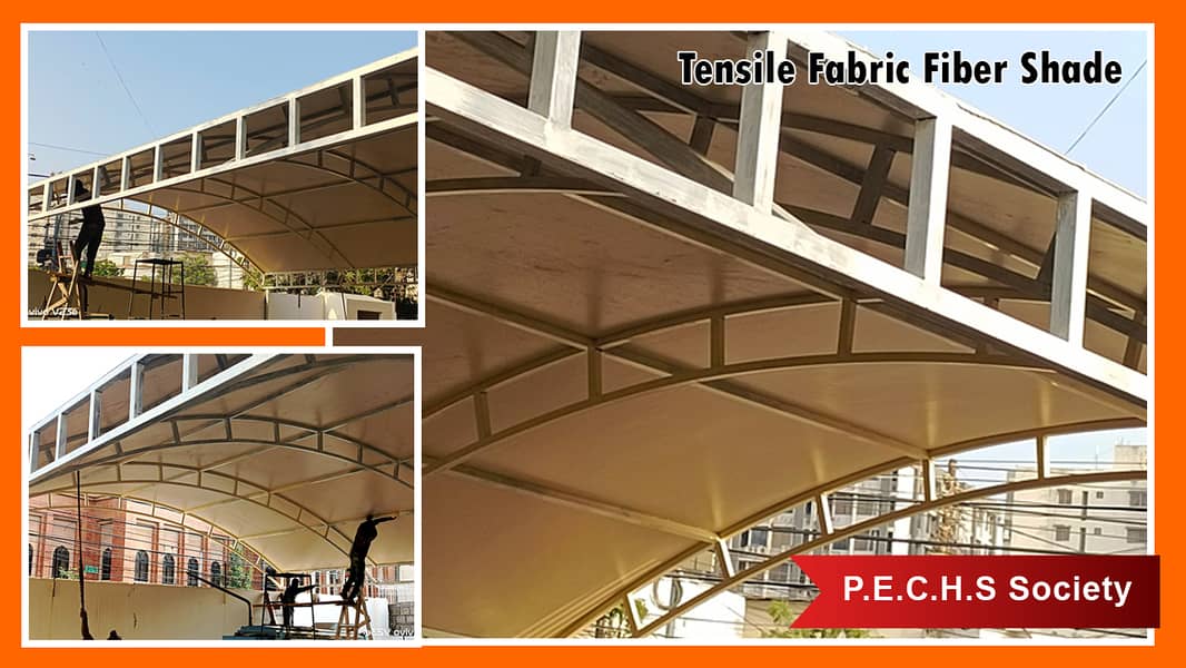 Net Shade, Tensile Shade, Fiber Shade, Folding Shade, Sliding Shade 12