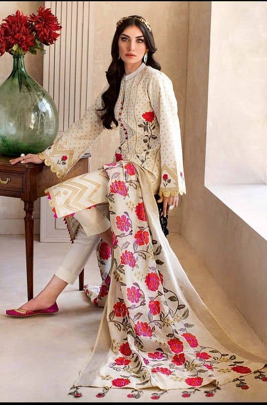 Gul Ahmed brand wedding dress 1