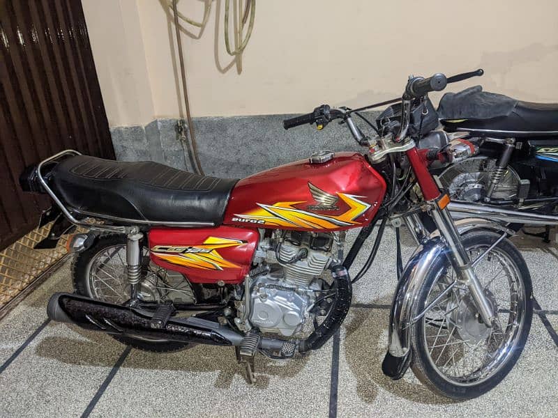 Honda cg 125 urgent sale 1