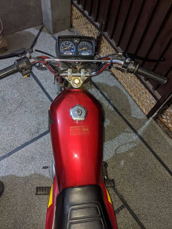 Honda cg 125 urgent sale 3