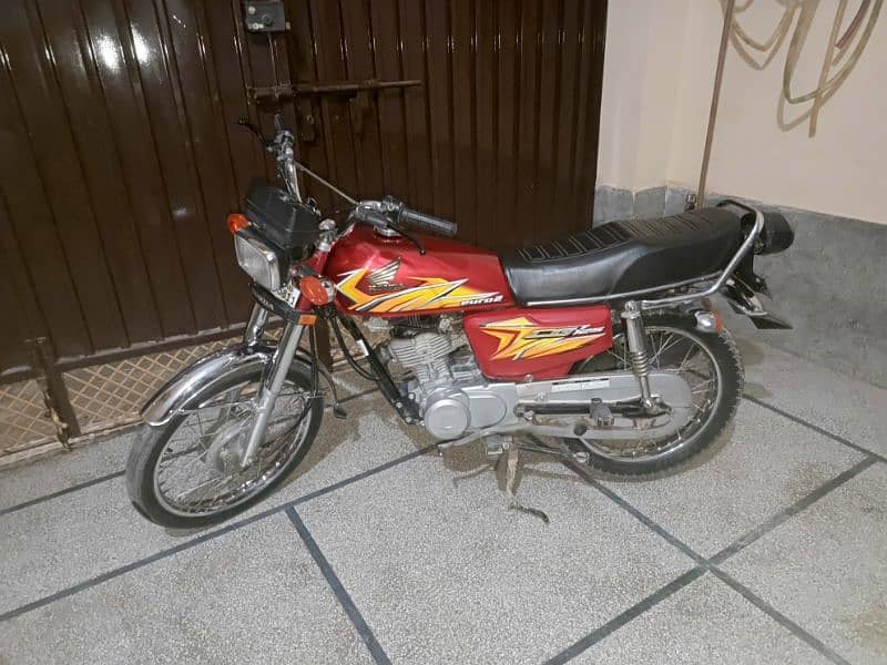 Honda cg 125 urgent sale 6