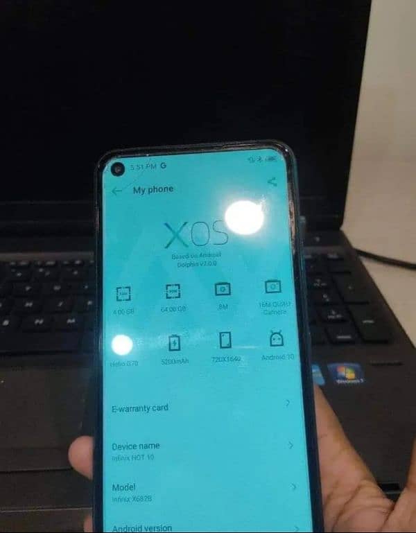 Infinix hot 10 4 64 urgent sale 1