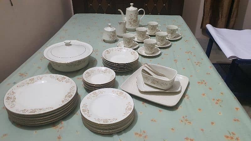 six Persons Serving Imported Dinner and Tea Set (51 Peices) 10