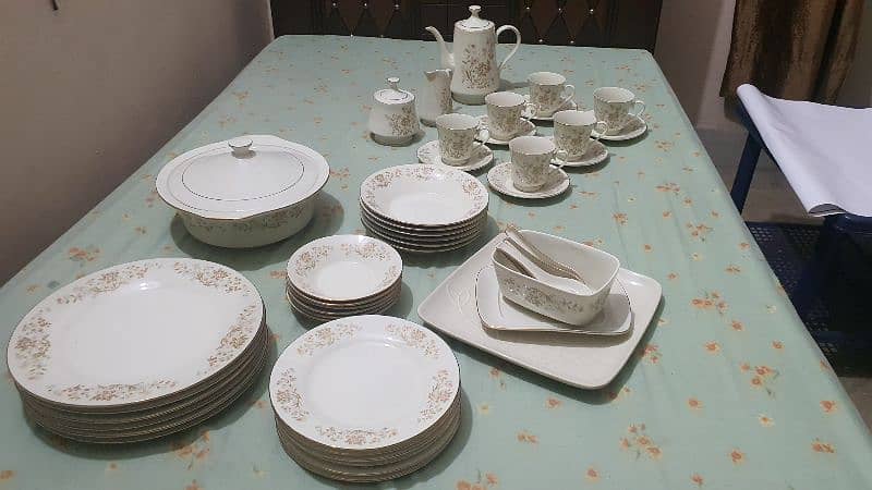 six Persons Serving Imported Dinner and Tea Set (51 Peices) 12