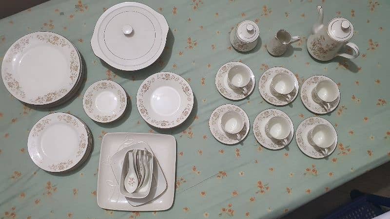 six Persons Serving Imported Dinner and Tea Set (51 Peices) 14