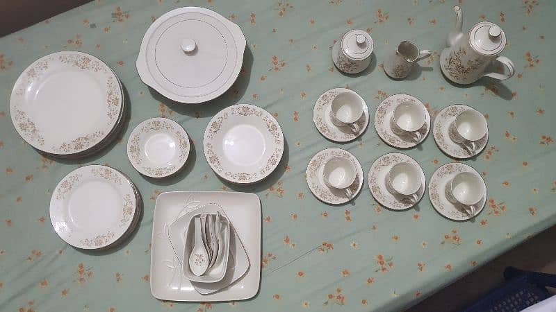 six Persons Serving Imported Dinner and Tea Set (51 Peices) 15