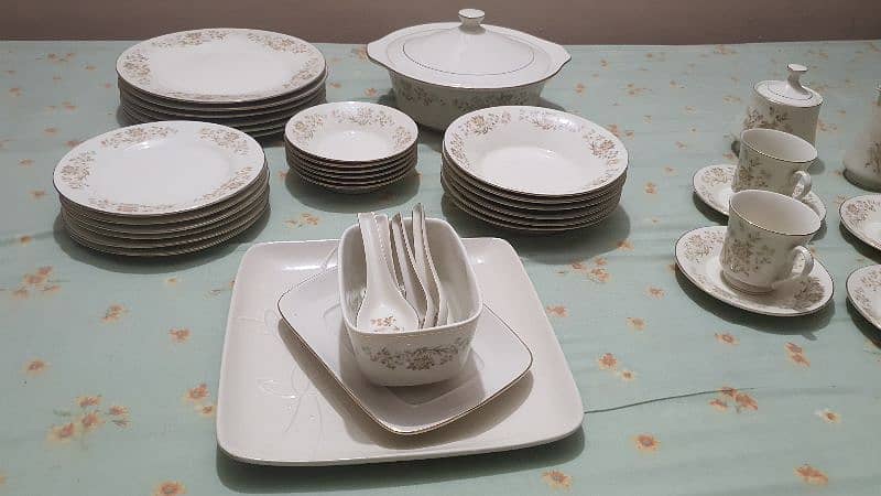 six Persons Serving Imported Dinner and Tea Set (51 Peices) 16