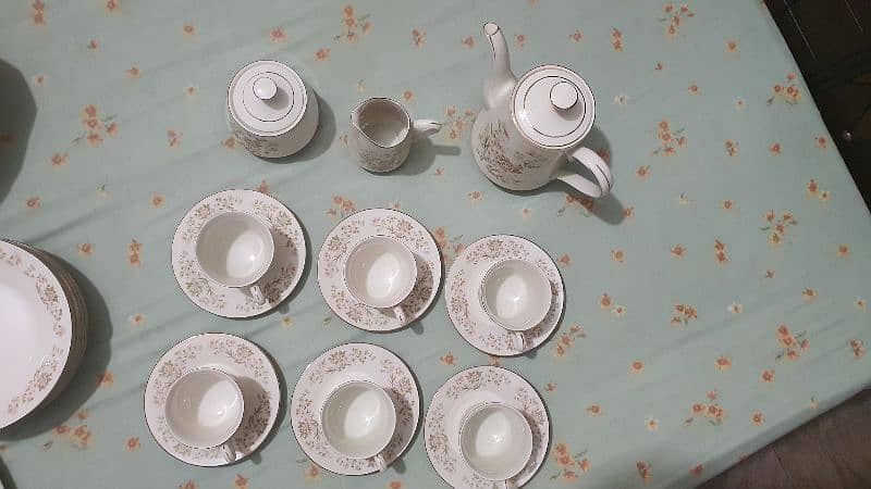 six Persons Serving Imported Dinner and Tea Set (51 Peices) 18