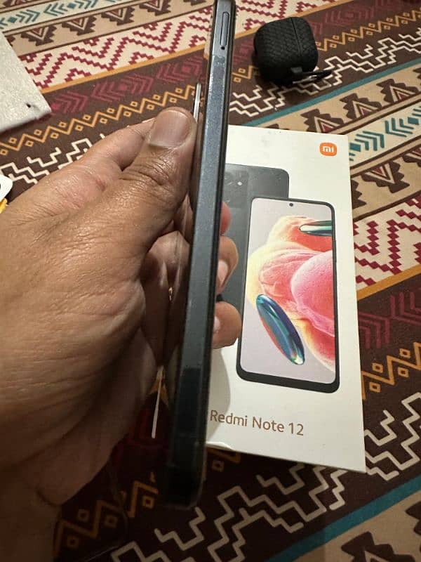 Xiaomi Redmi note 12 Black 8/128 Gb 10/10 condition 3