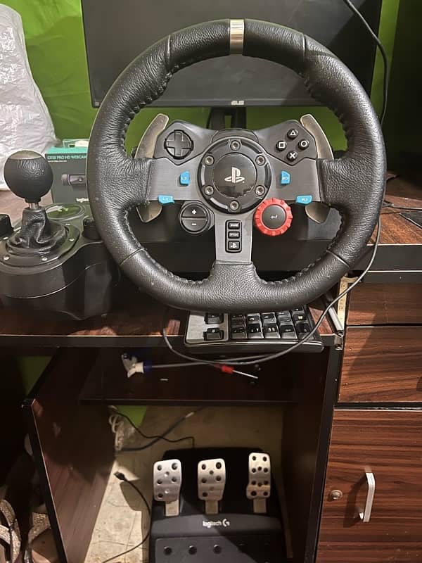 logitech g29 paddle+gear shifter 0