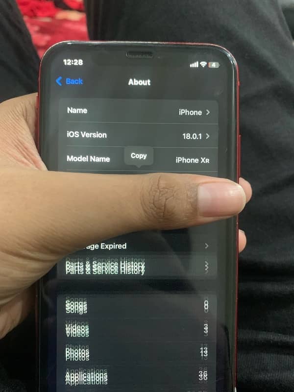 iphone xr 64 jb non pta RED 10