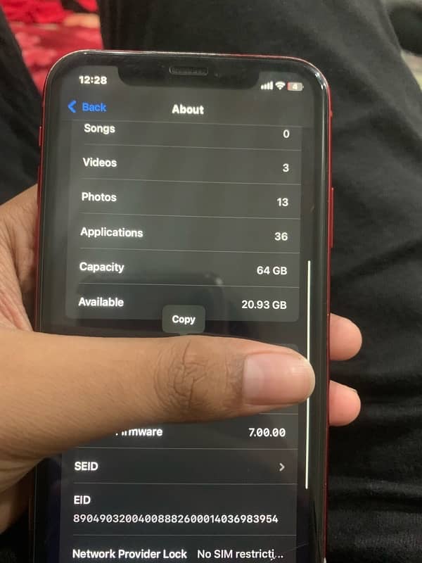 iphone xr 64 jb non pta RED 11