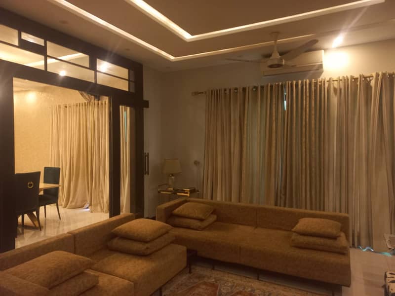 Brand New 1 Kanal Semi Furnished, Lower Portion with Solar system in Phase 7 DHA Lahore for Rent 6