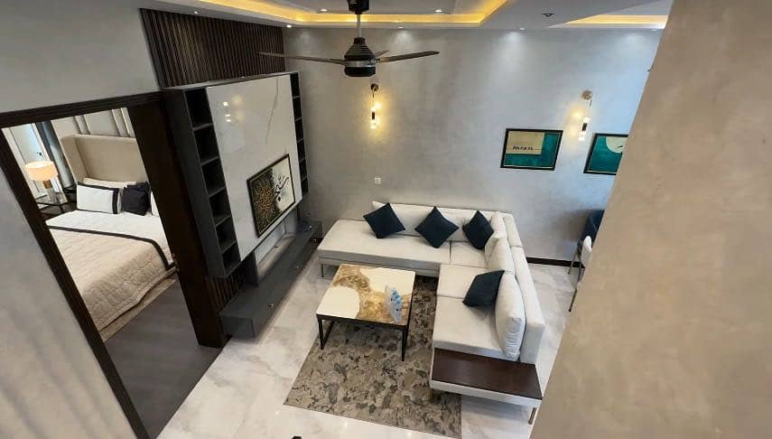 Ultra Luxury Fully Furnished Modern House DHA 9 Town House For Sale. . 4