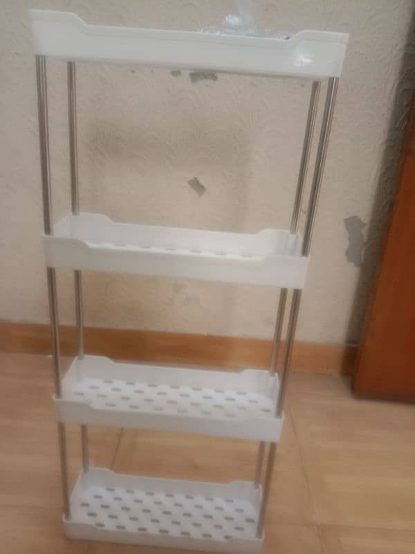 imported article white narrow trolley 3