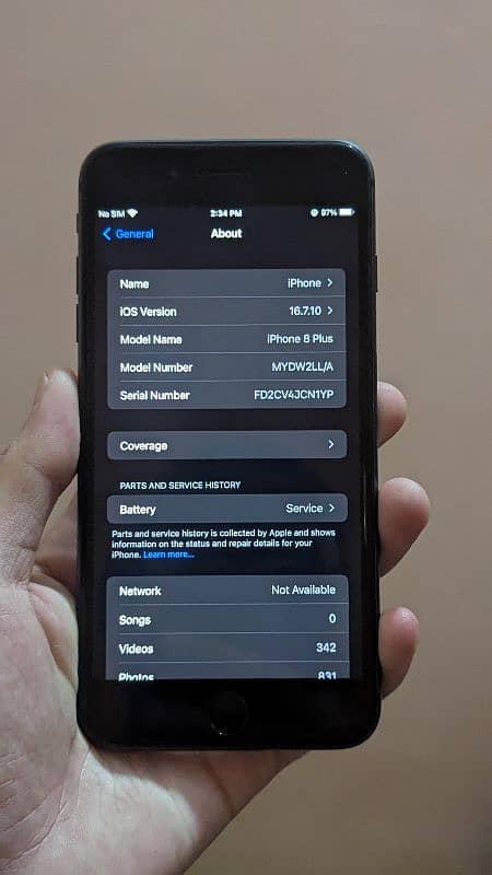 IPhone 8 Plus Non PTA JV 128 GB 5