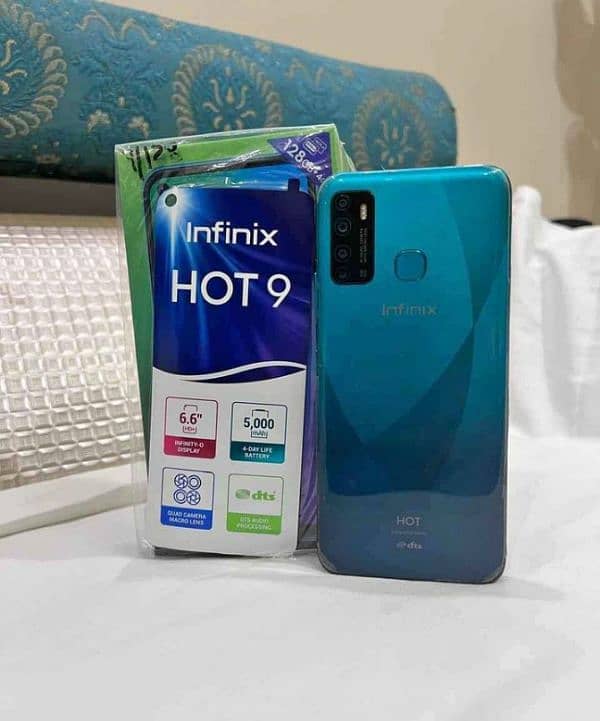 INFINIX HOT 9 PLUS 4/128GB WITH BOX 1