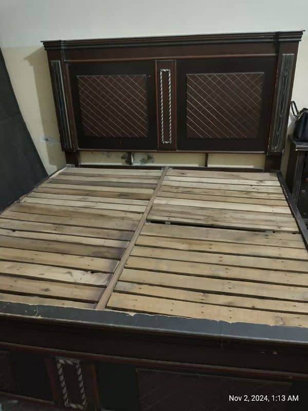 wooden bed set 3