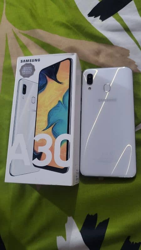 samsung A30 Official PTA with box 4/46 0