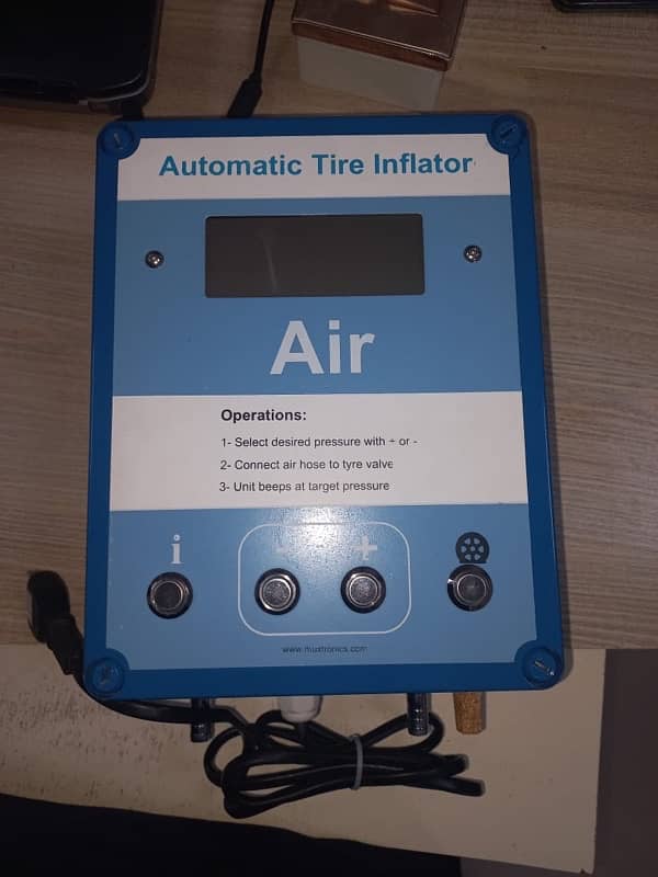 Box pack automatic tire inflator Air gauge 0