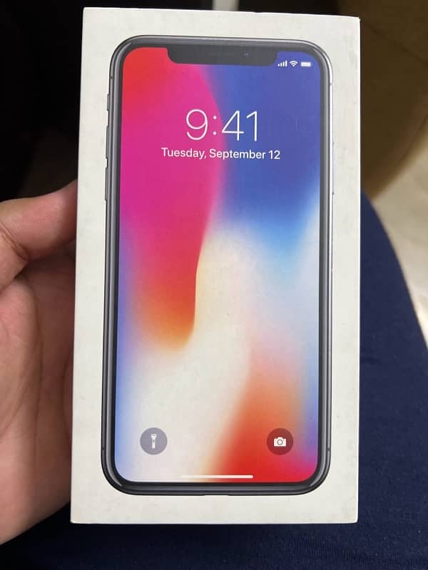 Iphone X PTA Approved 64GB. 3