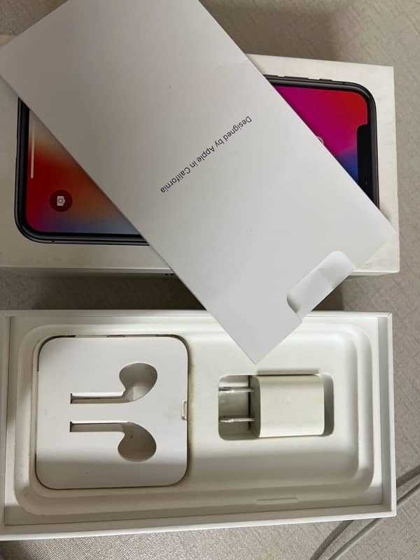 Iphone X PTA Approved 64GB. 4