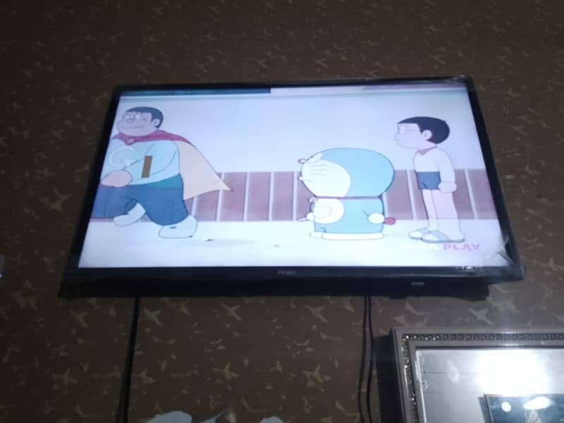 haier t. v condition ok 10 by 10 3