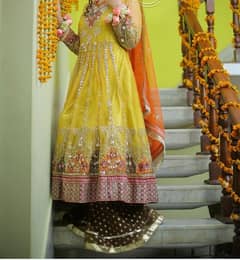 mehndi dress