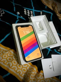 I phone X PTA 64 GB With BOX