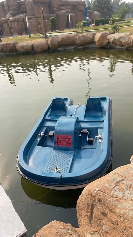 Fiberglass pedal boat (new shaped ) 2