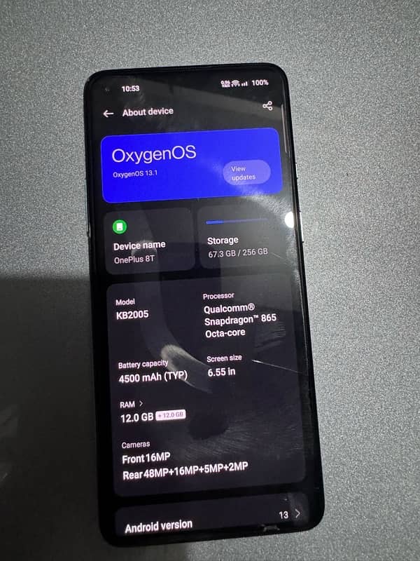 OnePlus 8T 12/256GB 10/10 Conditon 6