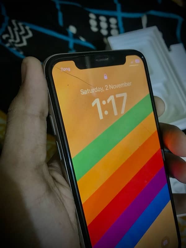 I phone x PTA 64 GB With Box 1