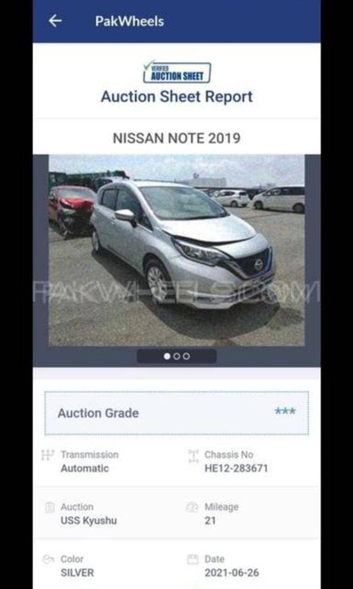 Nissan Note E Power 2019 Xv selection 3