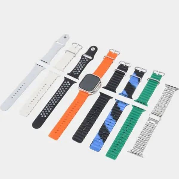 Y80 Ultra 8 In 1 Smart Watch (random Colour) 2