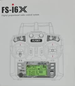 flysky FS-i6x 10ch 2.4Ghz Rc Transmitter with FS-ia10B RX. . Brand new