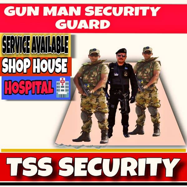 GUNMAN SERVICE SECURITY GUARD SERVICE AVAILABLE NUMBER 03704701187 0