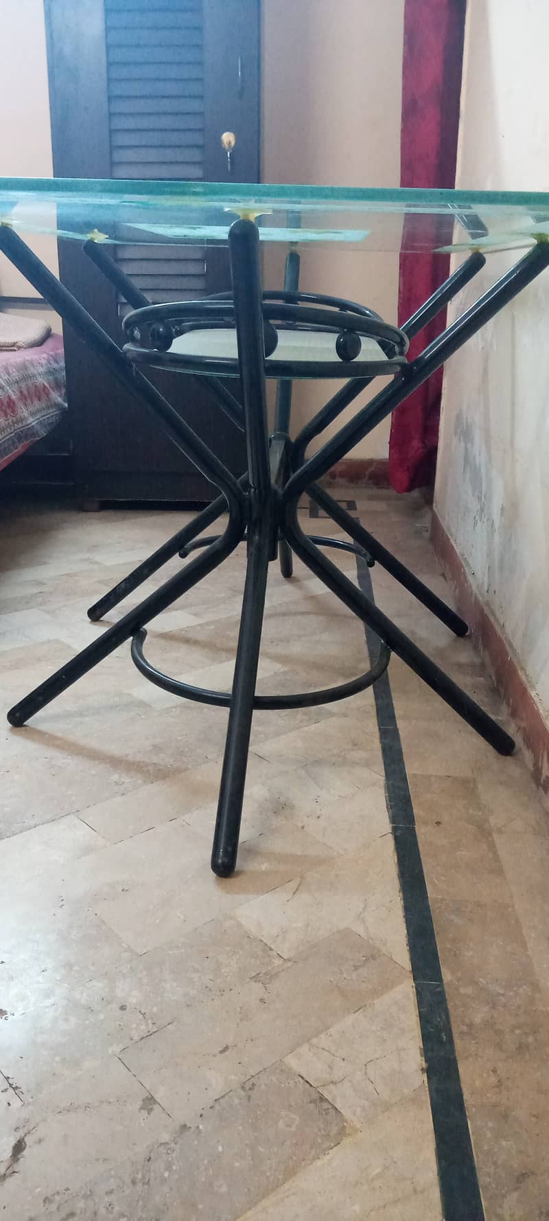 Dining table with 6 chairs include 3