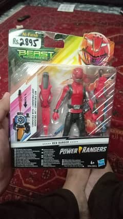 power rangers action figures