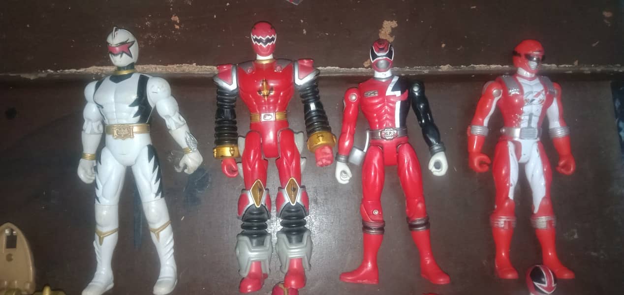 power rangers action figures 4